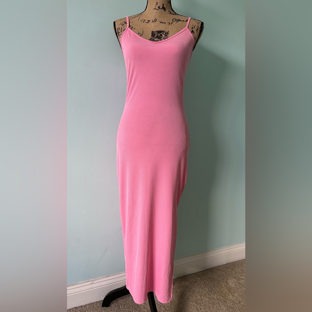 SHEIN Ribbed Bodycon with Button Down Top - Picture 8 of 8
